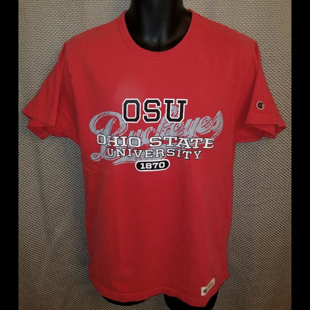 Ohio State Buckeyes Scarlet Champion T-Shirt - Mens Small